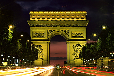 Arc de Triomphe, Paris, France, Europe