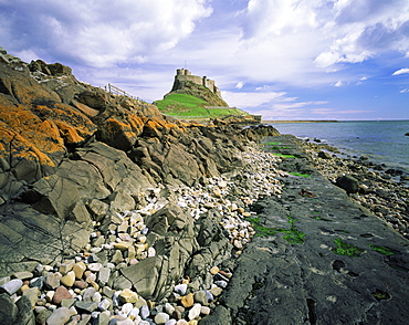 Lindisfarne castle, Lindisfarne, Holy Island, Northumberland, England, United Kingdom, Europe