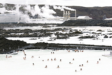 The Blue Lagoon, Reykjanes Peninsula, Iceand, Polar Regions