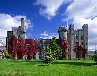 Penrhyn Castle, Snowdonia, Gwynedd, north Wales, United Kingdom, Europe