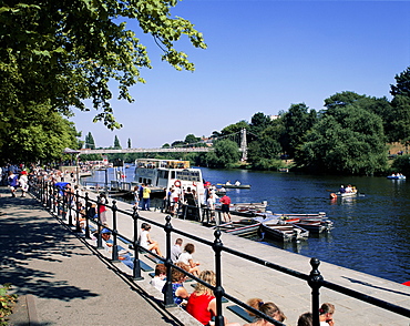 River Dee, Chester, Cheshire, England, United Kingdom, Europe