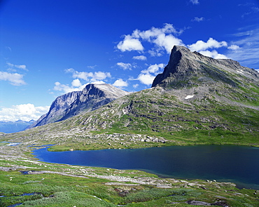 Trollstigen Mountains, Norway, Scandinavia, Europe