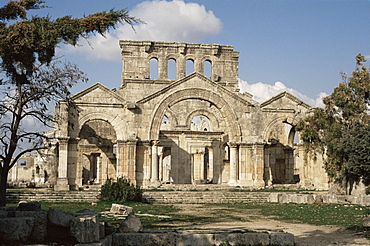 Basilica of St. Simeon, Qalaat Samaan, Syria, Middle East