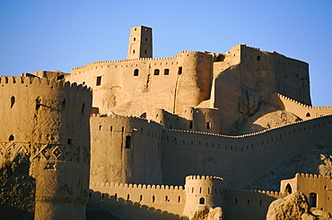 The inner citadel, Arg-e Bam, Bam, Iran, Middle East