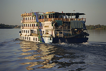 Cruise boat on the Nile, Egypt, North Africa, Africa