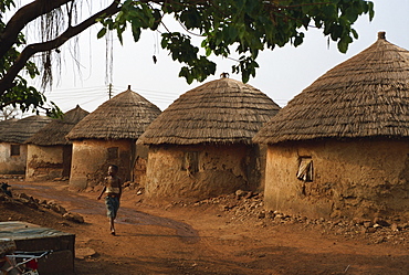 Chiefs compound, Tamale, capital of Northern Region, Ghana, West Africa, Africa