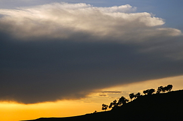 Sunset from Geech Camp, Simien Mountains National Park, Ethiopia, Africa