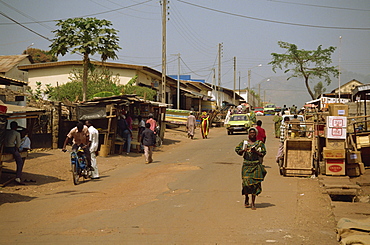 Street scene, Man, Ivory Coast, West Africa, Africa