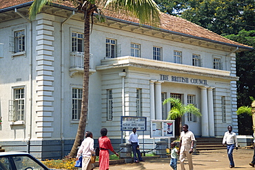 The British Council building, Kisumu, Kenya, East Africa, Africa