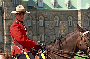 Royal Canadian Mounted Policeman, Ottawa, Canada, North America