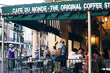 Cafe du Monde, New Orleans, Louisiana, United States of America, North America