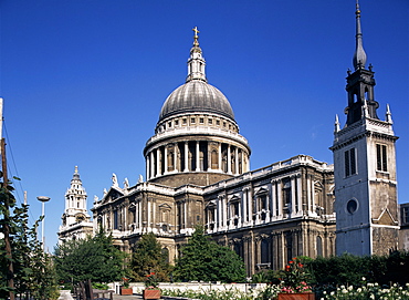 St. Paul's Cathedral, London, England, United Kingdom, Europe