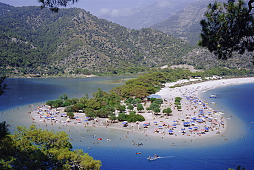 Olu Deniz near Fethiye, Anatolia, Turkey, Asia Minor, Asia