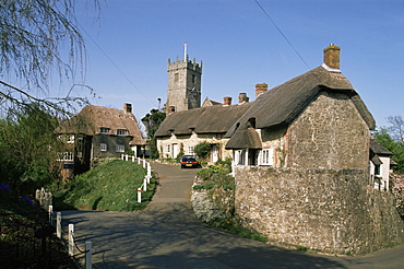 Godshill village, Isle of Wight, England, United Kingdom, Europe