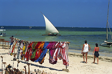 Bamburi Beach, Mombasa, Kenya, East Africa, Africa