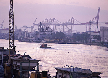 Pasig River, Manila (Manilla), Philippines, Southeast Asia, Asia