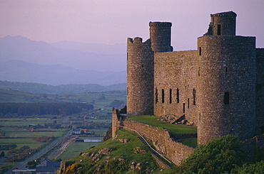 Harlech Castle, UNESCO World Heritage Site, Gwynedd, Wales, UK, Europe