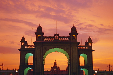 The Maharaja's Palace, Mysore, Karnataka State, India