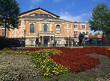 Wagner Spielhaus, Bayreuth, Bavaria, Germany, Europe