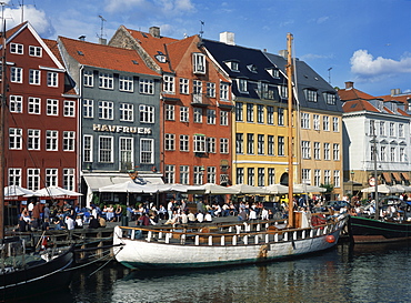 Nyhavn, Copenhagen, Denmark, Scandinavia, Europe