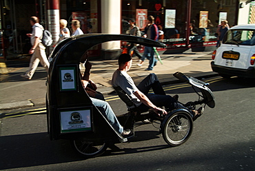 UK, London, pedicab