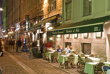 Restaurants on Rue des Marronniers, Lyon, Rhone, France, Europe