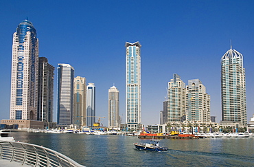 Dubai Marina, Dubai, United Arab Emirates, Middle East