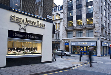 The jewelry district of Hatton Garden, London, England, United Kingdom, Europe