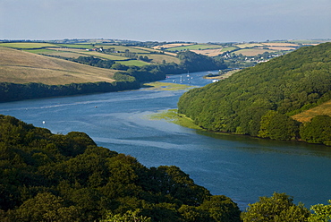 River Avon, Bigbury, South Hams, Devon, England, United Kingdom, Europe