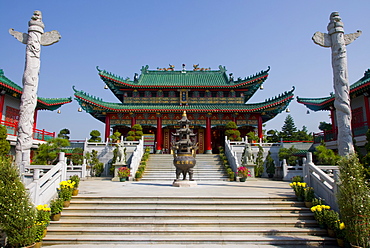 Wun Chuen Sin Koon Temple, New Territories, Hong Kong, China, Asia