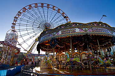 Swansea funfair, Swansea, Wales, United Kingdom, Europe