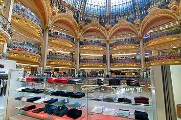 Galeries Lafayettes, Paris, France, Europe