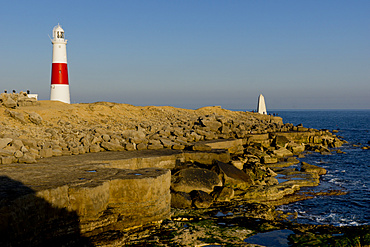 Portland Bill lighthouse, Jurassic Coast, UNESCO World Heritage Site, Dorset, England, United Kingdom, Europe