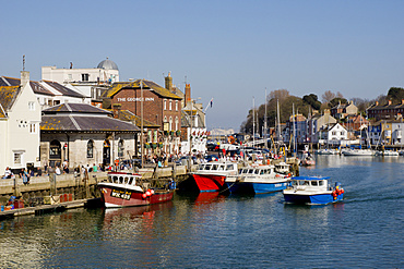 Weymouth old Harbour, Weymouth, Dorset, England, United Kingdom, Europe