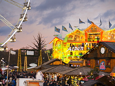 Winter Wonderland, Hyde Park, London, England, United Kingdom, Europe