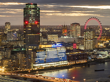 Cityscape from St. Paul's, London, England, United Kingdom, Europe