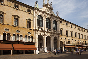 Piazza dei Signori, Vicenza, UNESCO World Heritage Site, Veneto, Italy, Europe