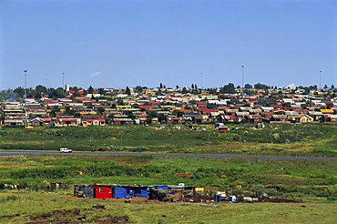 Shanty towns of Soweto, Johannesburg, South Africa, Africa