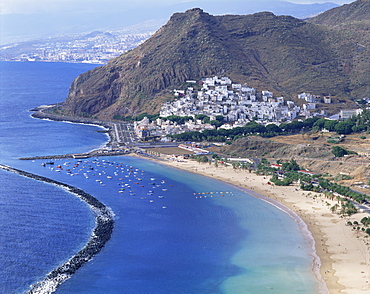 Las Teresitas beach, near Santa Cruz de Tenerife, Tenerife, Canary Islands, Spain, Atlantic, Europe