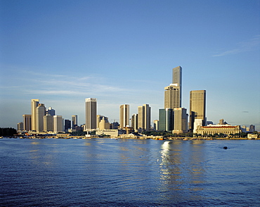 City skyline, Singapore, Southeast Asia, Asia