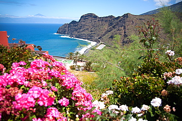 Mountain landscape, La Gomera, Canary Islands, Spain. Atlantic, Europe