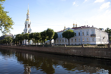 Smolny Cathedral, St. Petersburg, Russia, Europe