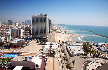 Herod Hotel, Gordon Beach, Hayarkon Street, Tel Aviv, Israel, Middle East 