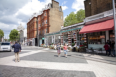 Restaurants around South Kensington Station, Kensington, London, England, United Kingdom, Europe