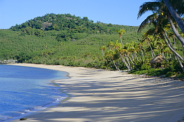 Tropical beach, Waya Island, Yasawa Group, Fiji, South Pacific islands, Pacific