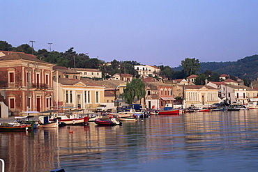 Gaios harbour, Paxos, Ionian islands, Greece, Europe