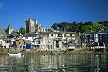 Waterfront, Fowey, Cornwall, England, United Kingdom, Europe