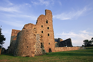 Oxwich Castle, Gower Pensinsula, West Glamorgan, Wales, United Kingdom, Europe