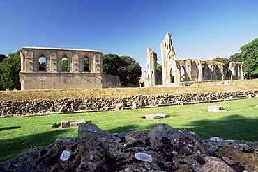 Glastonbury Abbey, Somerset, England, United Kingdom, Europe