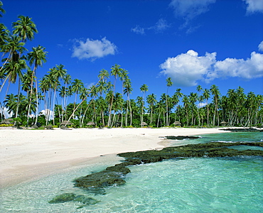 Return to Paradise beach near Lefaga, Western Samoa, Pacific Islands, Pacific